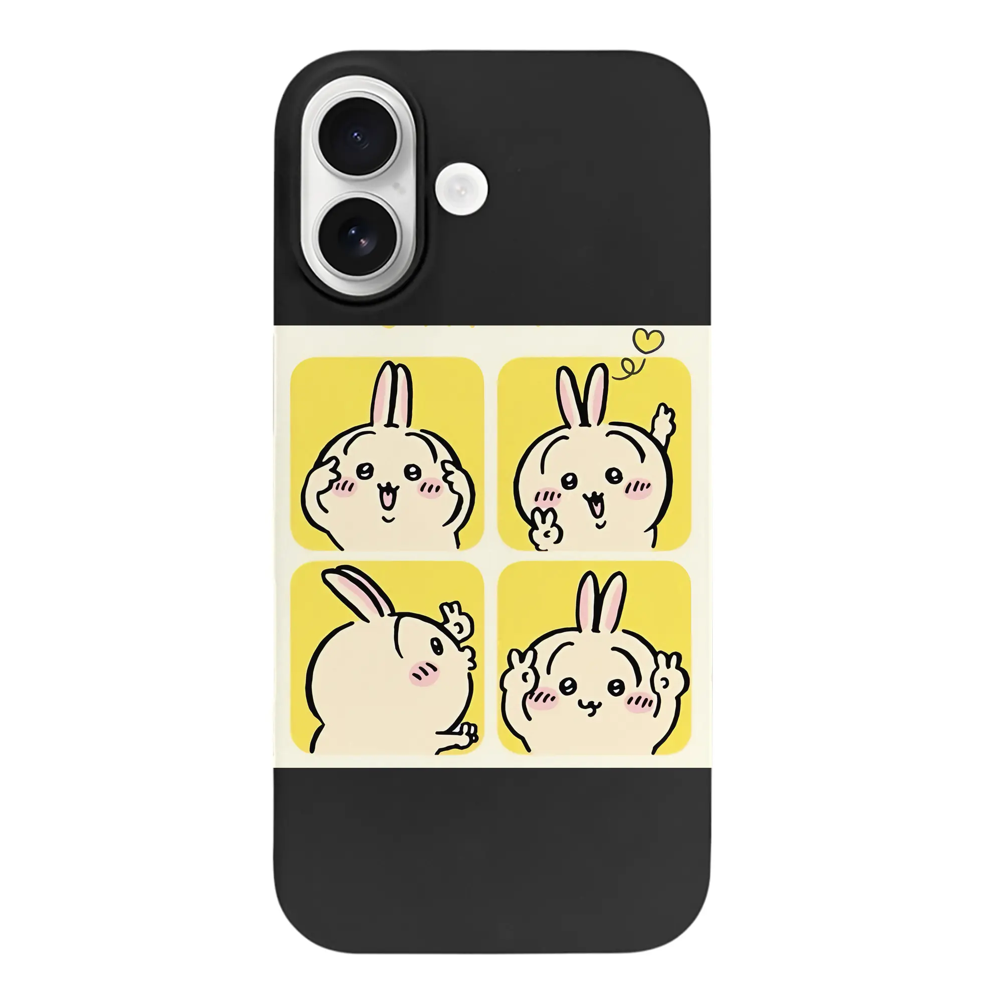 ちい が わ グッズ うさぎ - iPhone 17 シリーズ シリコンケース 薄型 耐衝撃 指紋防止 ソフトタッチカバー 精密フィット 傷防止 保護ケース iPhone 17/17 Air/17 Pro/17 Pro Max 対応